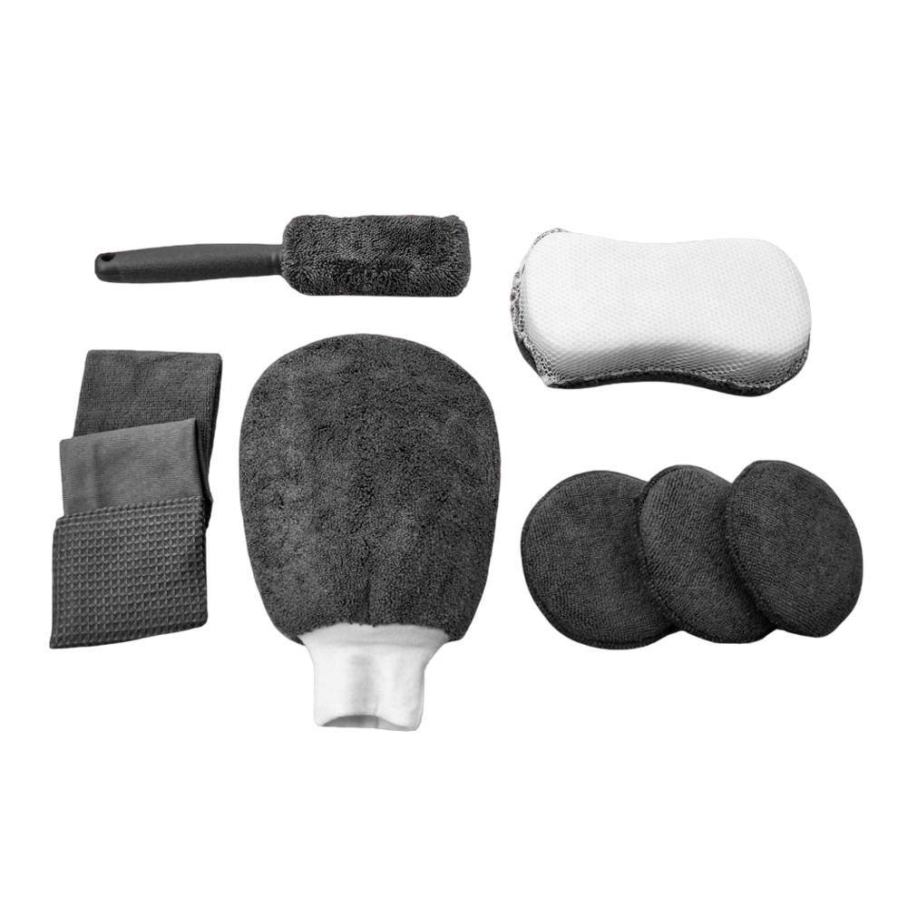 9 PK Mikrofiber Rengöringskit