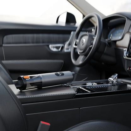 Bildammsugare kan hur lätt som helst snabbladdas i bilen, så att man aldrig har en ursäkt om en smutsig bil.